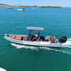 760 Water Sports Aluminum RIB Boat CE China Manufacture