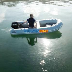 12ft Small Aluminum Tender RIB Boat for Fishing