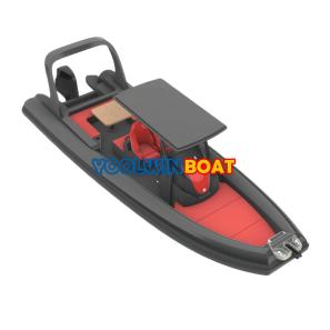 860 fiberglass semi rigid inflatable boat (RIBs)