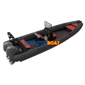 8.6m water sports aluminum ribs boat