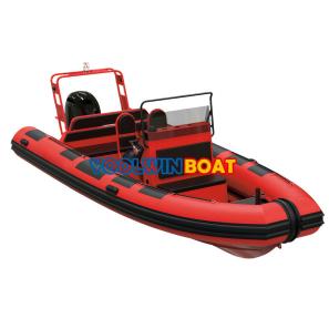 580 small patrol semi rigid inflatable boat