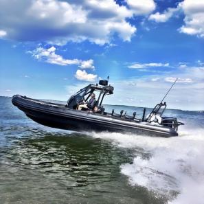 Yoolwin 960 Maritime Security Operations Aluminum RIB Boat