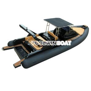 960 Cabin Fiberglass Orca Hypalon RIB Boat with Stepped Hull - 副本