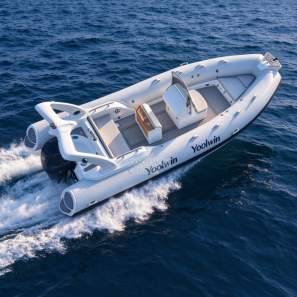 5.8m fiberglass rib boat deep V Orca Hypalon anti wave coastal safari yacht tender offshore sightseeing ribs boat
