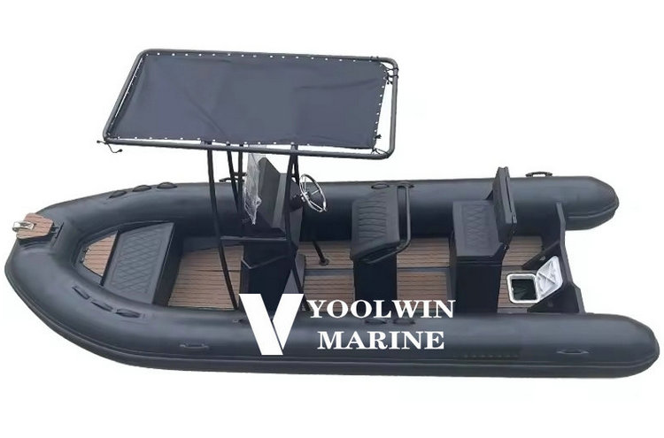 520 aluminum rib boat