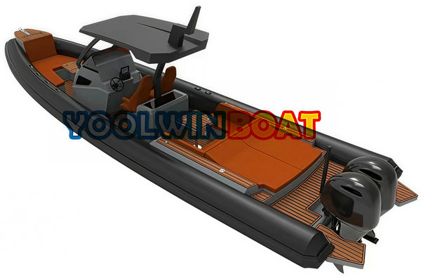 32ft aluminum luxury rhib boats